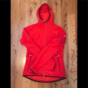 arcteryx full zip fleece size: medium